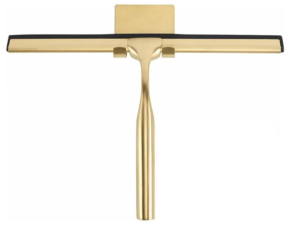 REA-72069 - Racletă pentru geam cu suport, finisaj auriu periat