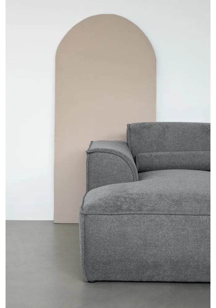 Colțar gri (cu colț pe partea dreaptă/în formă de "U") Flex Felix – Miuform