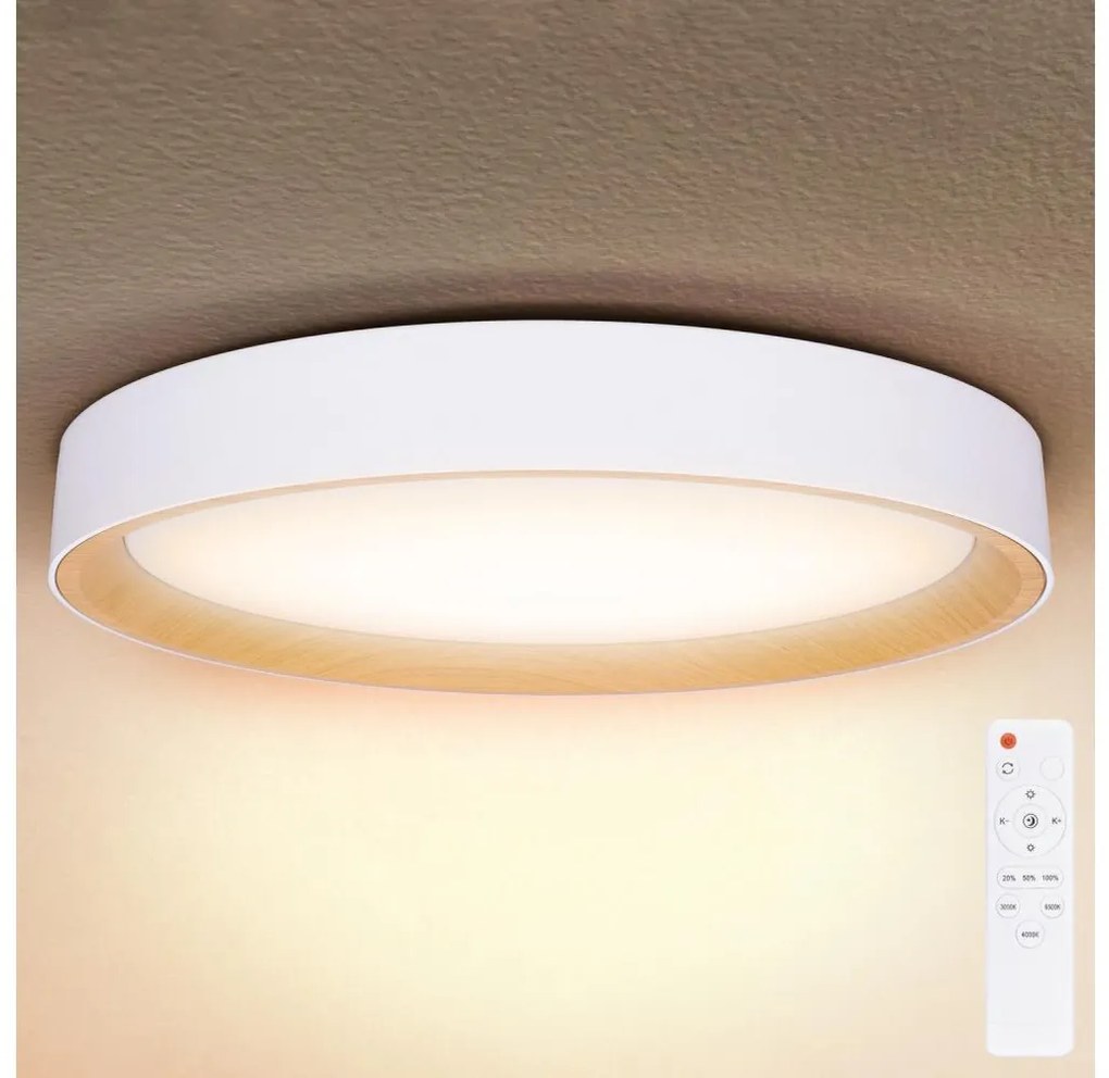 Brilagi - Plafonieră LED LARIOS reglabilă LED/72W/230V albă Ø 59 cm + telecomandă