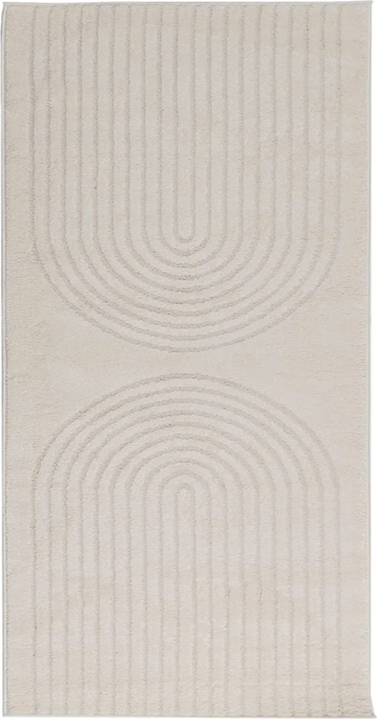 vidaXL Covoare de zonă Dreptunghiular GALATI Crem 200 x 80 cm