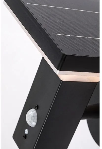 Rabalux 77044 - Lampă solară LED de perete GELEEN LED/4W/230V IP44 negru