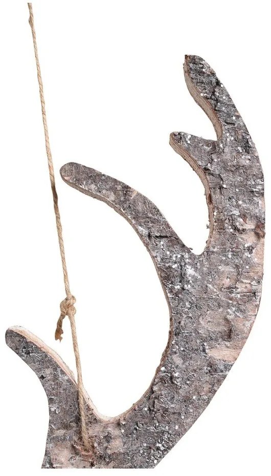 Set 3 decorațiuni suspendate Côté Table Christmas Ecorce