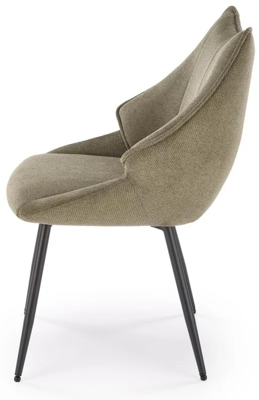 Scaun K543 stofa olive