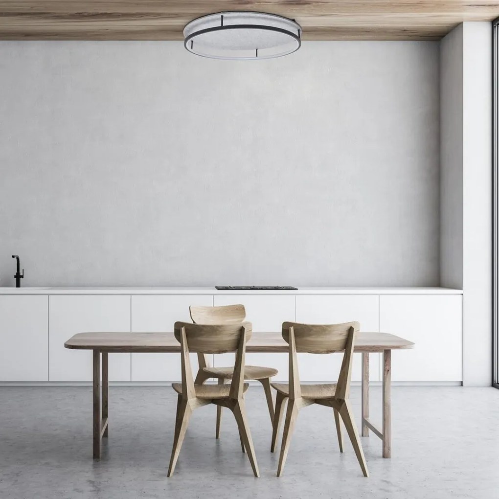 Lustra LED aplicata stil circular Farenzo