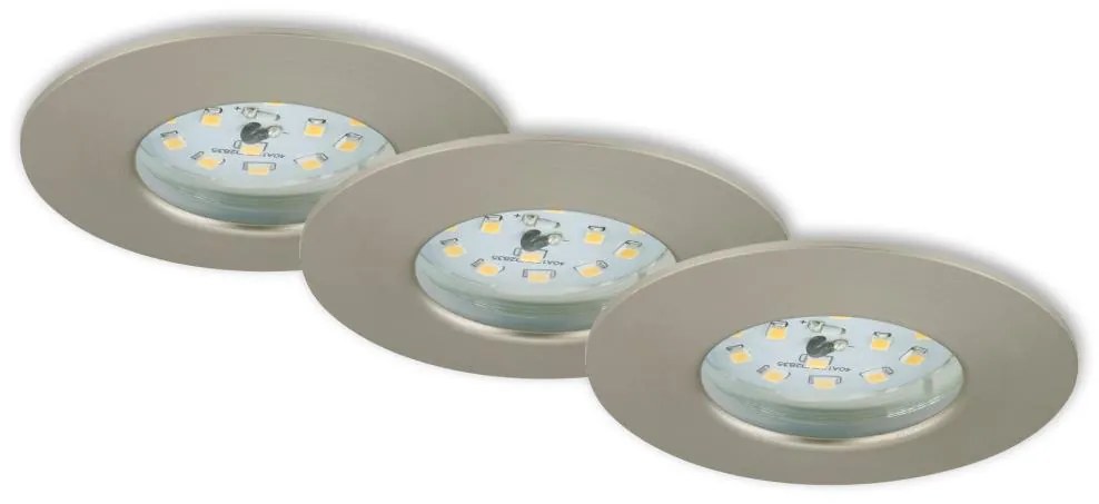 SET 3x corp de iluminat LED dimabil pentru baie LED/5,5W/230V IP23 Briloner 7231-032