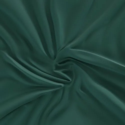 Kvalitex Satin foaie cu elastic verde închis, 80 x 200 cm