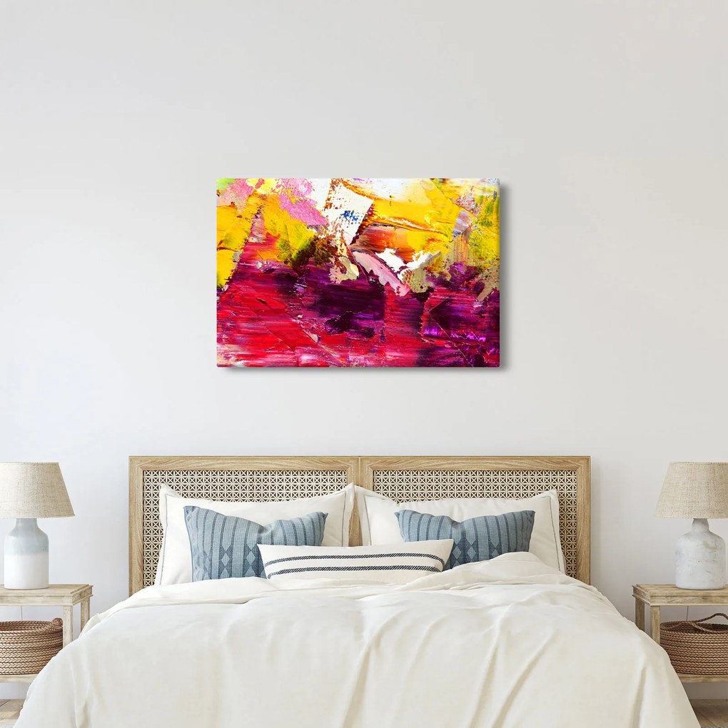 Tablou cu abstracție - pictura (90x60 cm)