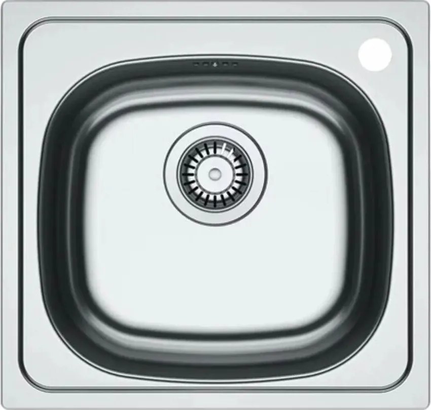 Chiuveta bucatarie inox Franke Spark 45.5x43.5 cm cu 1 cuva finisaj inox