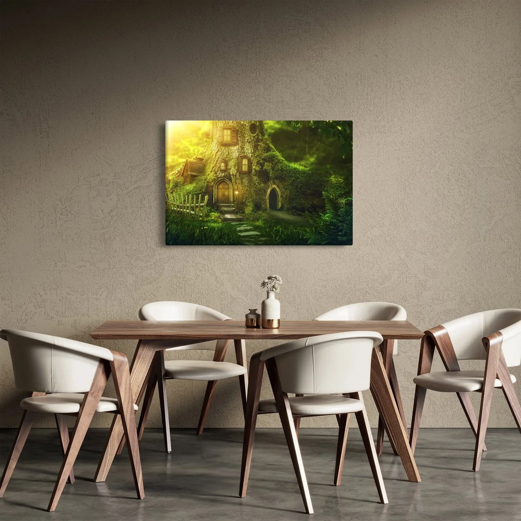 Tablou - Pădure de poveste (90x60 cm)