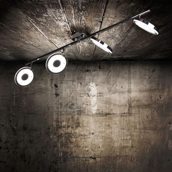 Eglo 78684 - Spot LED DORNES, 4 x 4,5 W, 230 V, crom lucios