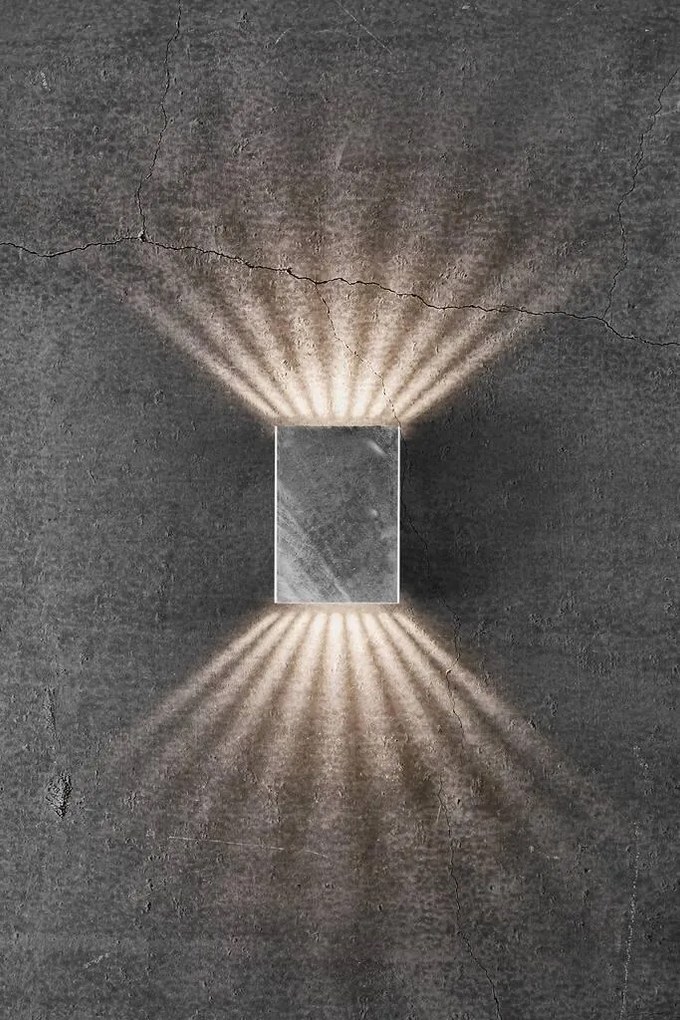 Aplica LED exterior cu iluminat up/down IP54 Fold 10 otel galvanizat 2019041031 NL
