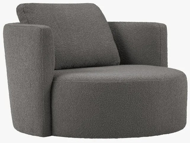 Fotoliu rotativ Bliss boucle L112 cm