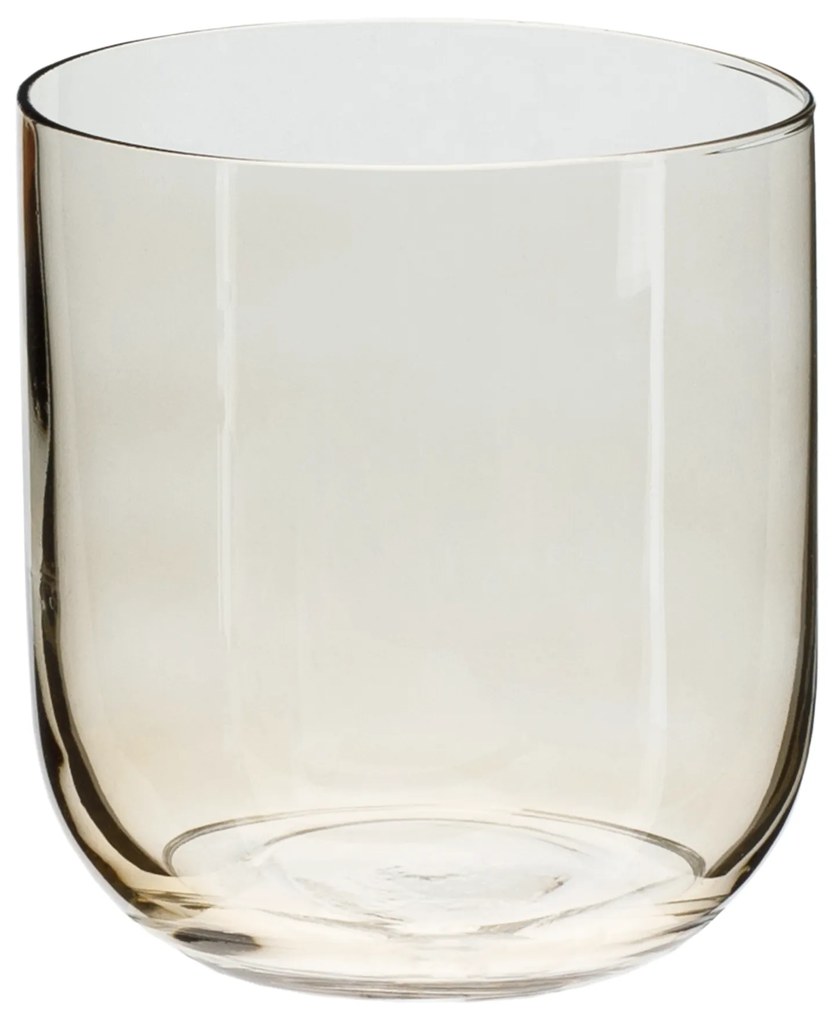 Pahare de apă, set de 6, 360 ml, maro deschis fumuriu, LILO TIP 5