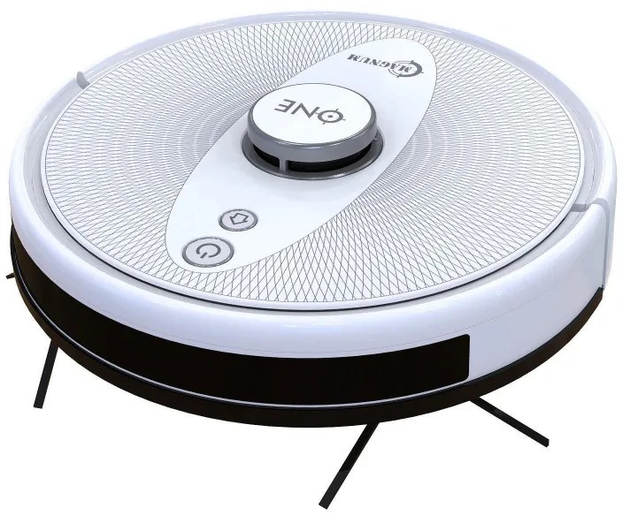 Aspirator robot MAGNUM ONE Plus, Li-ion 3200 mAh, 50W, 3000 Pa, 0.6 l, Wi-Fi, Control vocal, Programare, HEPA, Recunoastere camera, Alb