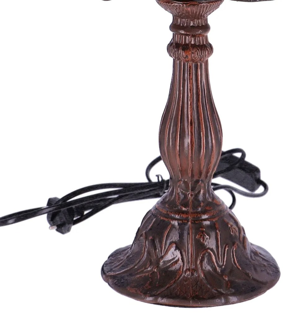 Lampa de masa Tiffany Libelula h 45 cm ,abajur 30 cm