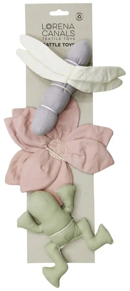 Jucării zornăitoare 3 buc. Lily Pond – Lorena Canals
