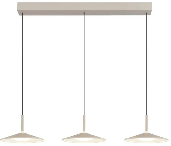 Globo 15635SA-3H - LAMPONE LED lustră suspendată pe cablu, 24W, 230V, 4000K, bej
