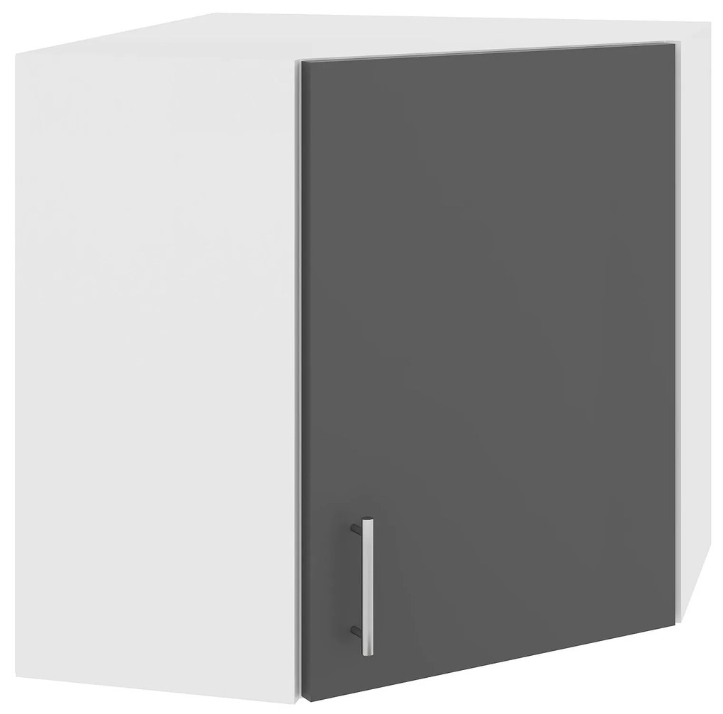 Corp Superior Colt Karo, Antracit/Alb, 60 x 60 x 60 cm