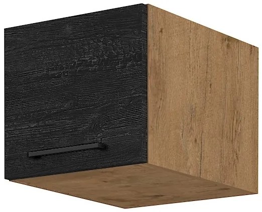 Dulap superior de bucătărie Virion 40 NAGU 36 1F (Stejar lancelot + lemn închis). 1046309