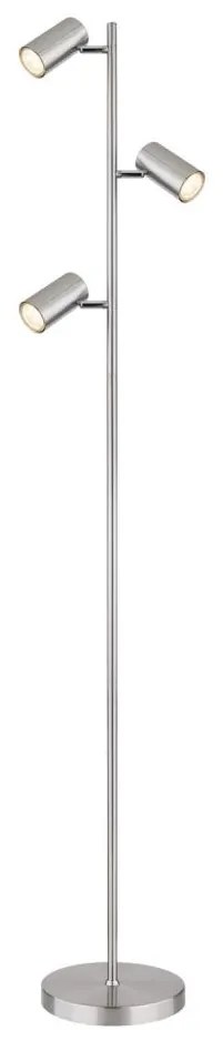 Lampadar Globo 57910S ROBBY 3xGU10/5W/230V crom mat