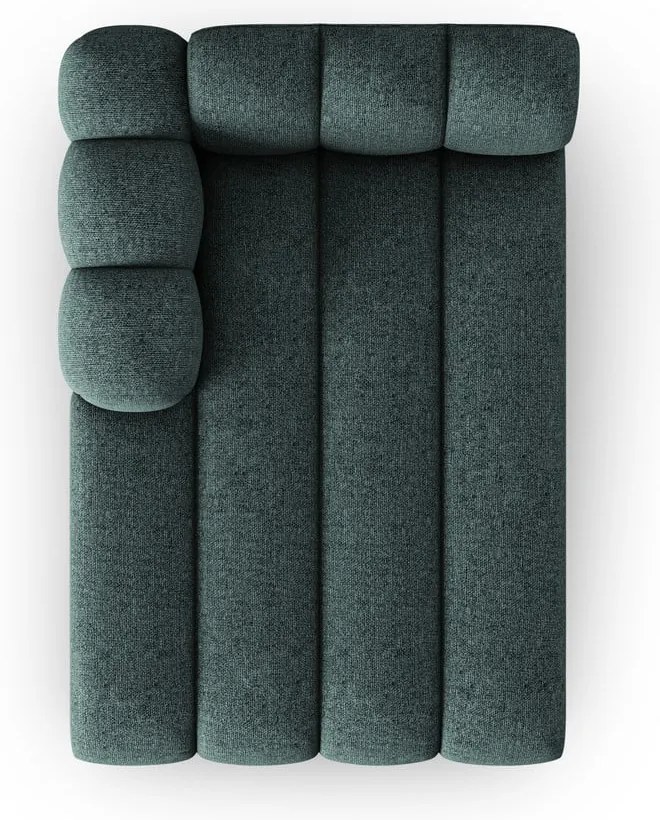 Șezlong turcoaz (cu colț pe partea stângă ) Lupine – Micadoni Home