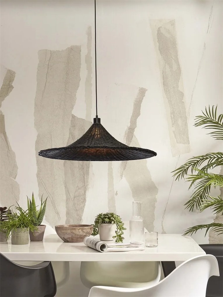 Lustra/ Pendul eco din ratan Borabora 70cm S, bl