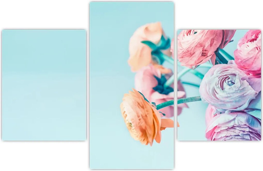 Tablou - Flori în vază (90x60 cm)