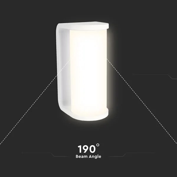 Aplică LED de exterior LED/12W/230V 3000/4200/6500K IP65 alb