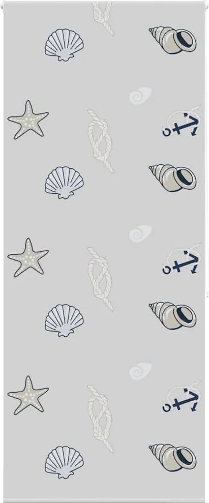 vidaXL Jaluzea cu rolă de duș 100x240 cm lățime material 96 cm