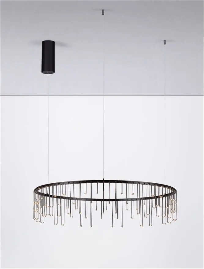 Lustra LED design ambiental deosebit Stellar 80cm