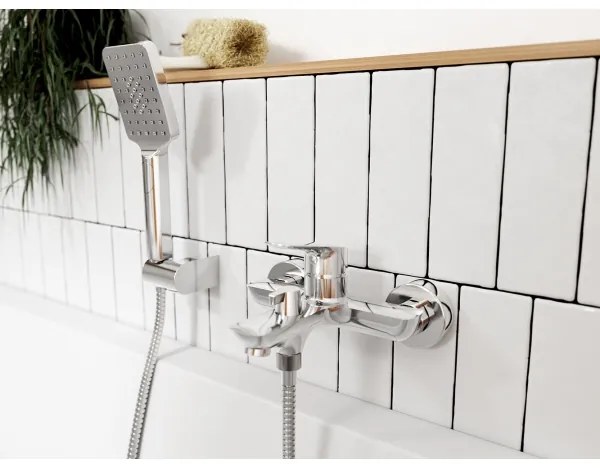 Baterie de cadă Novaservis METALIA crom lucios