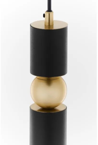 Lustră pe cablu Jupiter 2003 ALAS 1xGU10/10W/230V negru/auriu