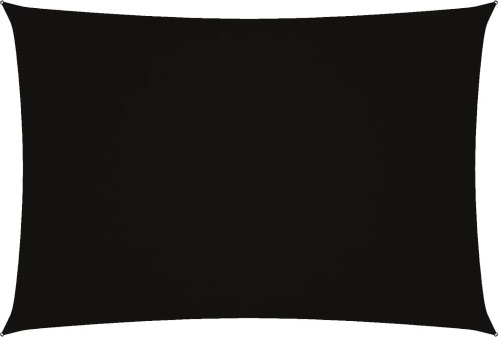 vidaXL Parasolar, negru, 2,5x4,5 m, țesătură oxford, dreptunghiular