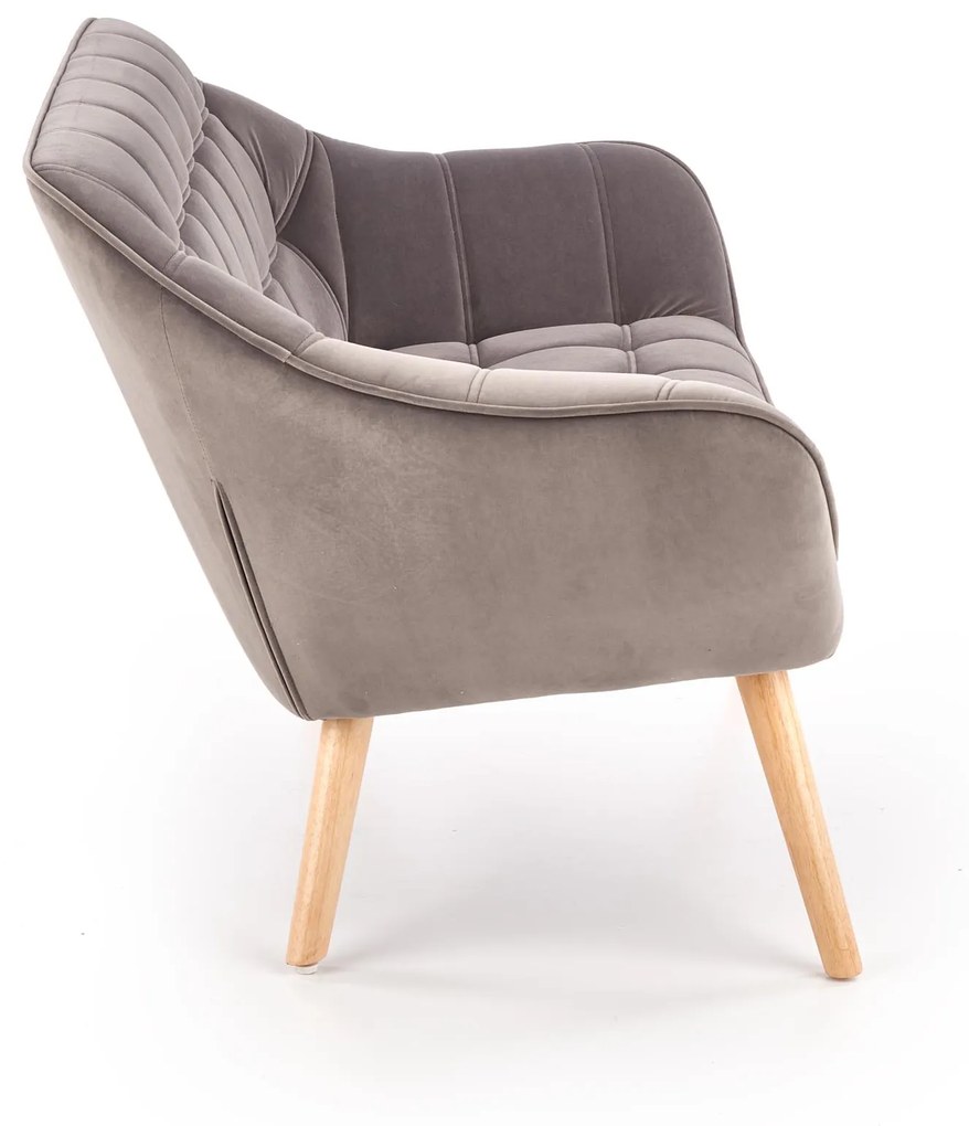Canapea tapitata Romeo XL - l75 x L128 x h75 cm