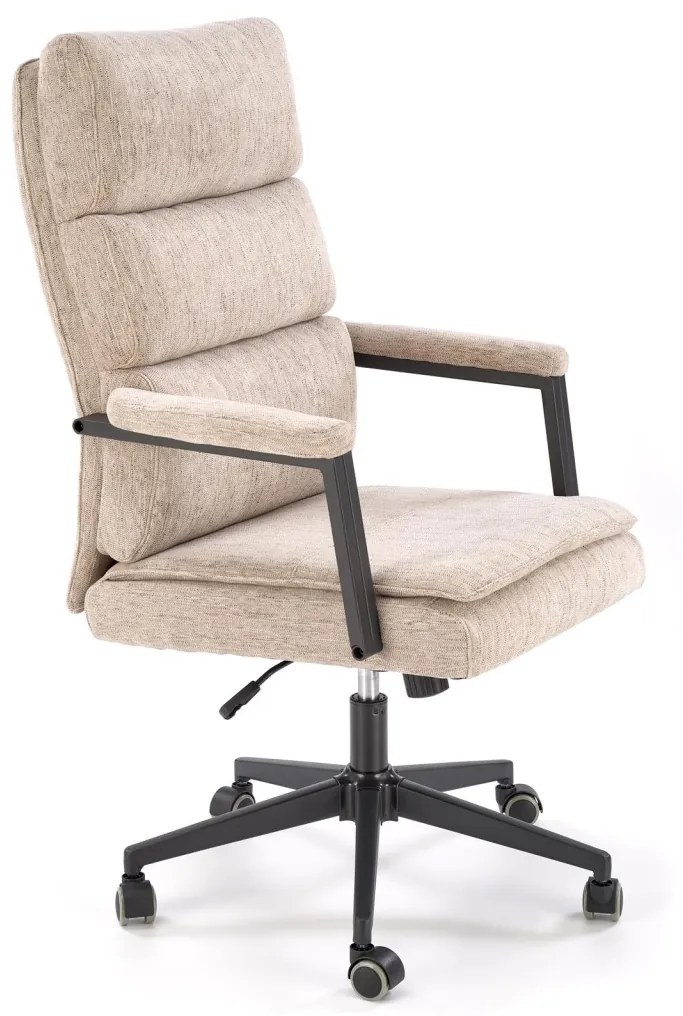 Scaun de birou Adriano stofa bej H110 cm