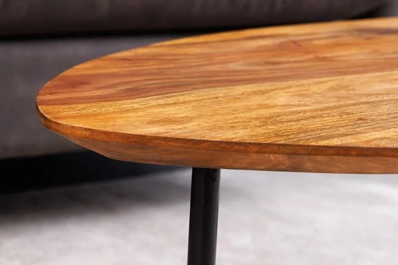 Masuta de cafea Beauty By Nature 85cm Sheesham