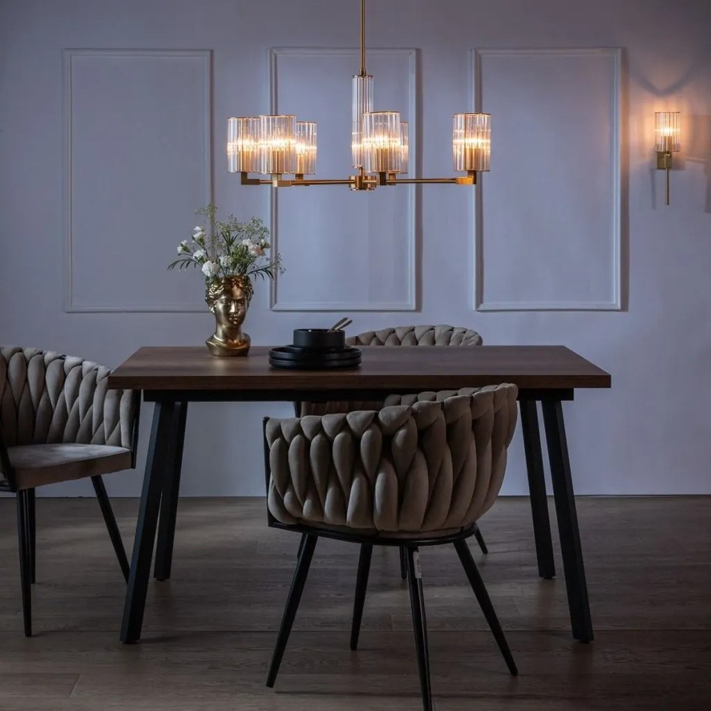 Aplica de perete design modern ARIA alama periata