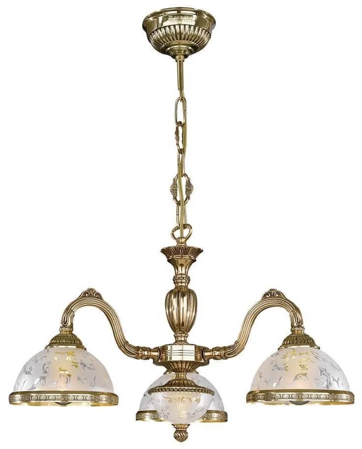 Candelabru clasic cu 3 brate design italian realizat manual 6302