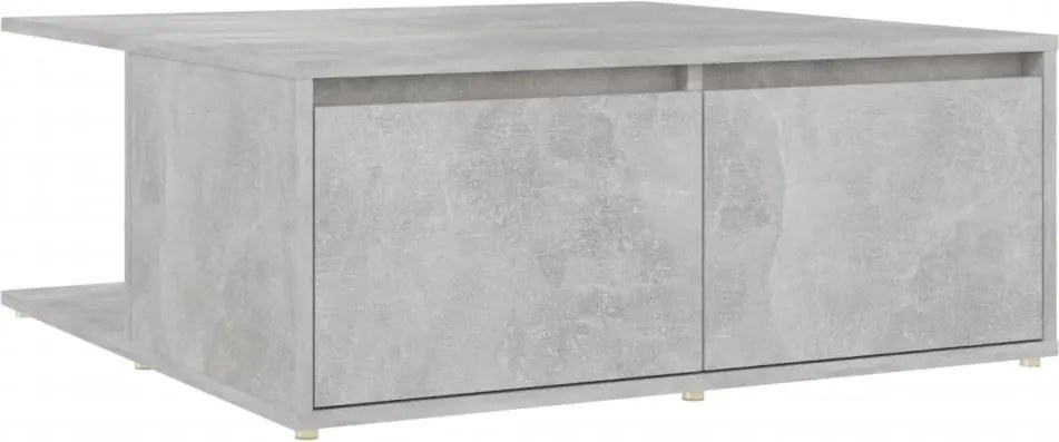 vidaXL Măsuță de cafea, gri, 80x80x31 cm, lemn prelucrat