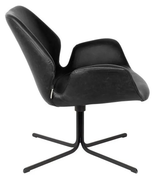 Scaun Zuiver Nikki, negru