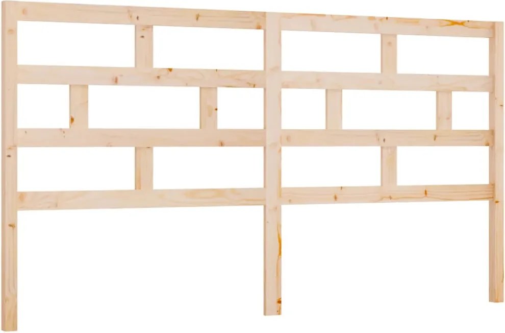 vidaXL Tăblie de pat, 206x4x100 cm, lemn masiv de pin