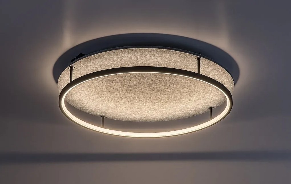 Lustra LED aplicata stil circular Farenzo