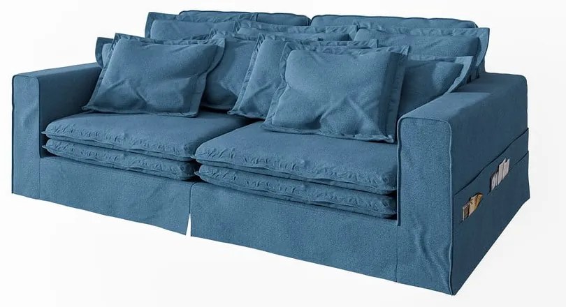 Canapea albastră 236 cm Nora – Ropez