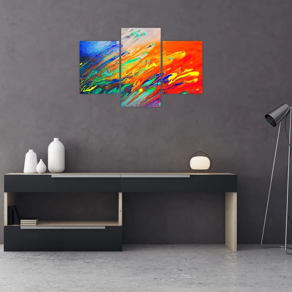 Tablou - Abstract colorat (90x60 cm)