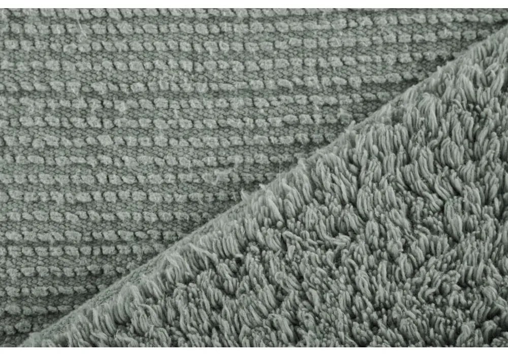 Covoraș din bumbac pentru baie Tiseco Home Studio Luca, 60 x 60 cm, verde