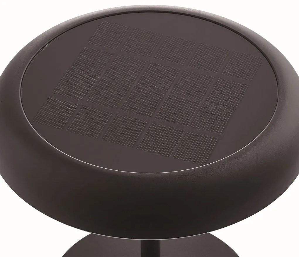Lampa portabila solara, 3-step Moodmaker, protectie IP44, Elmer negru