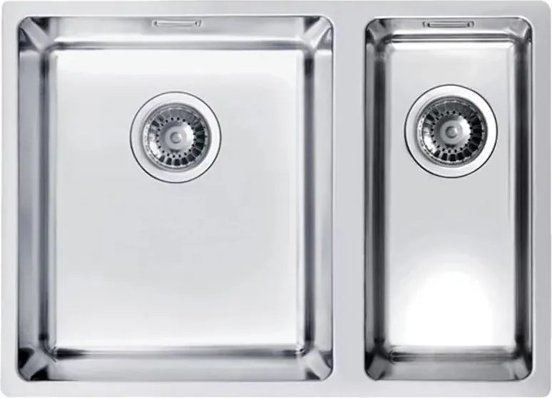 Chiuveta inox Alveus Monarch Kombino 120 Satin 59x40 cm stanga