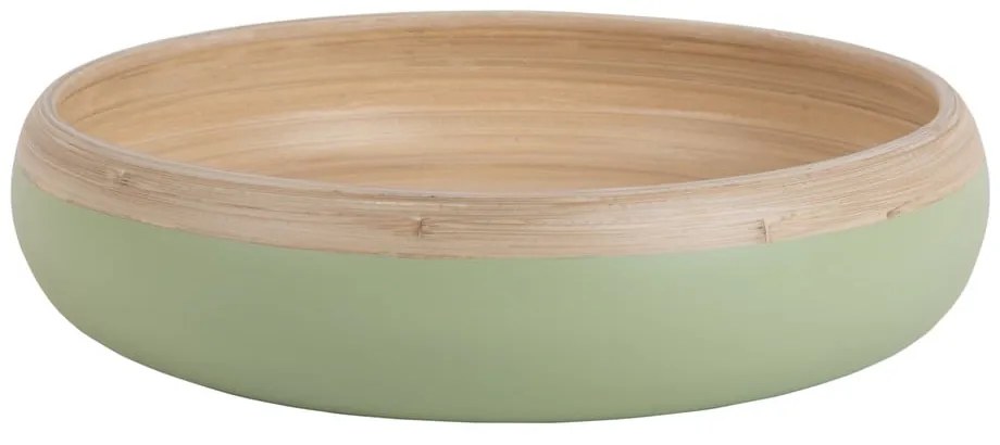 Bol de servire verde deschis din bambus ø 30 cm Puro – PT LIVING