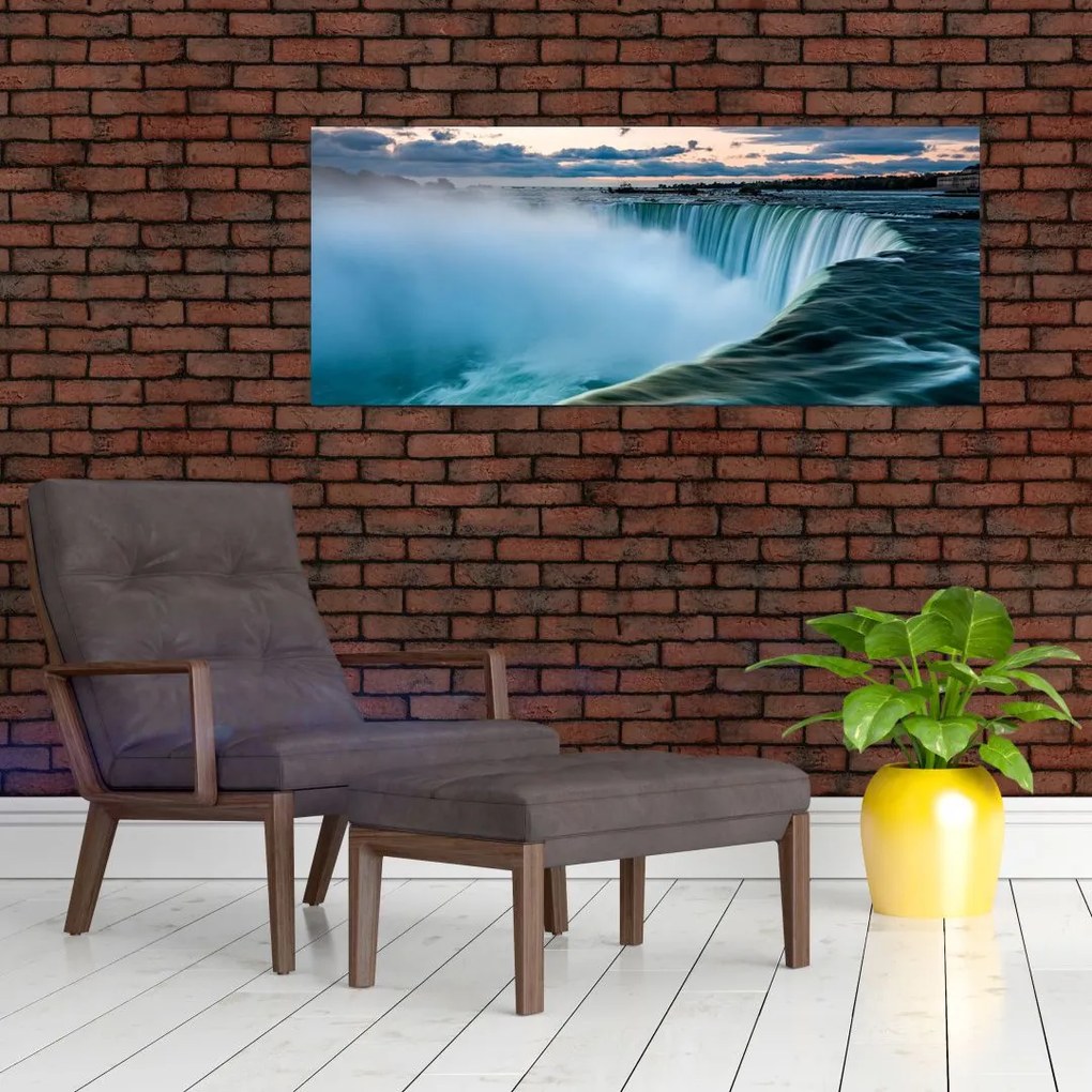 Tablou cu cascadele (120x50 cm)