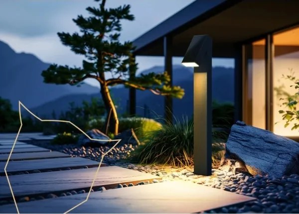 Viking - Lampă solară LED, 1,4 W, 3,7 V, IP65, 3000 K